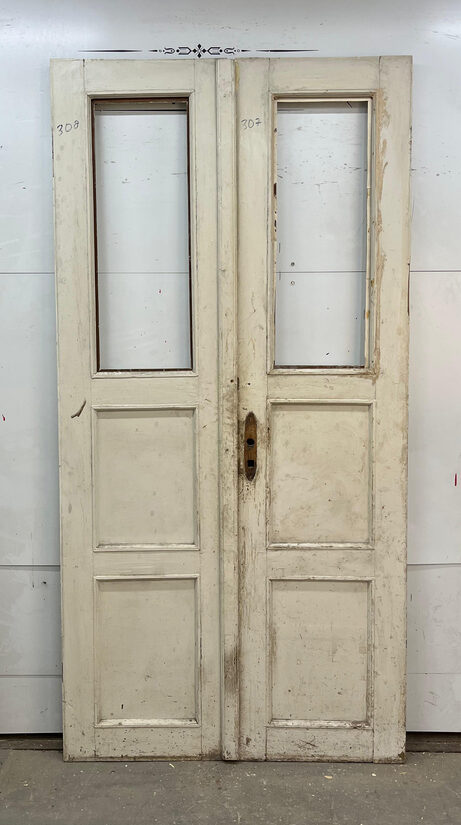 Nr.307; 308, izmērs 55 + 56 = 111 x 232 cm, biezums 4.5 cm